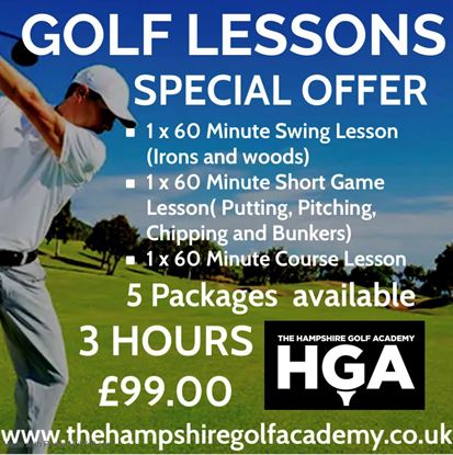 Picture of GOLF LESSON OFFER £99