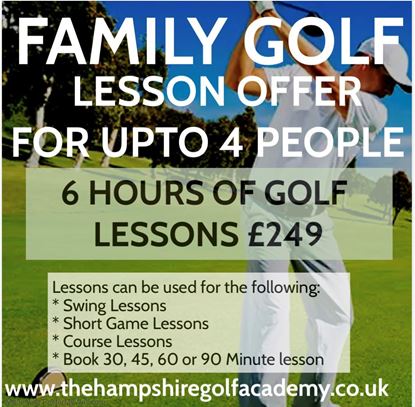 Picture of FAMILY GOLF LESSON OFFER FOR UPTO 4
