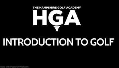 Picture of INTRODUCTION TO GOLF PROGRAMME