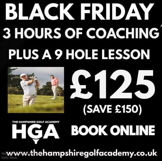 Picture of BLACK FRIDAY GOLF LESSON OFFER