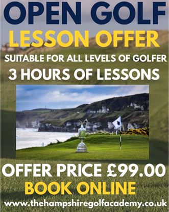 Picture of THE OPEN GOLF LESSON OFFER £99
