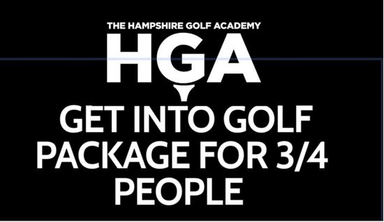 Picture of GET INTO GOLF FOR 3-4 PEOPLE