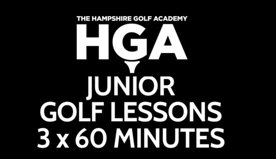 Picture of 3 x 60 Minute Junior Golf Lessons PLUS A FREE 90 MINUTE PLAYING LESSON (Under 16)