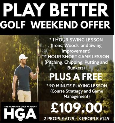 Picture of PLAY BETTER GOLF WEEKEND OFFER