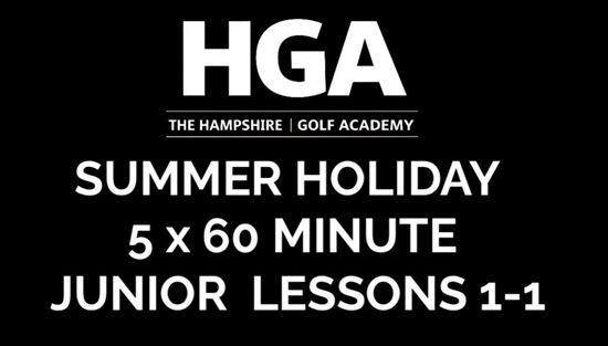 Picture of SUMMER HOLIDAY JUNIOR GOLF LESSONS 1-1