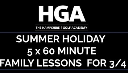 Picture of SUMMER HOLIDAY FAMILY GOLF LESSONS FOR 3/4 PEOPLE