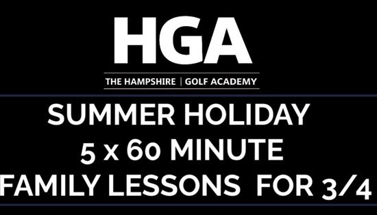Picture of SUMMER HOLIDAY FAMILY GOLF LESSONS FOR 3/4 PEOPLE